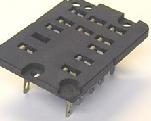 rear wiring socket with clips 9266