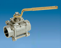 3 pieces ball valve