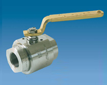 Threaded ball valve