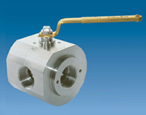 ADLER 3 way ball valve FT6